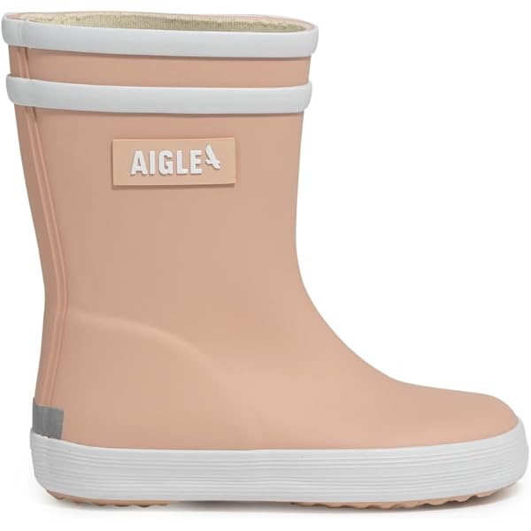 Bottes De Pluie Enfant Vertbaudet - Motif Cerises - Taille 20 - Tige Cheville - Semelle Antidérapante - Rose