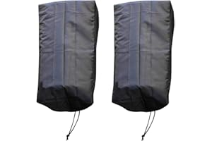 UCARE - Coperture protettive per Altoparlanti da Parete Interni ed Esterni, custodie in Tessuto Oxford Antipolvere, Impermeabile e Anti-UV, Ideali per Altoparlanti di terrazzo e Cortile (2 Pezzi)