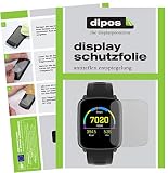 dipos I 6X Schutzfolie matt passend für Yamay SW018 Smartwatch Folie Displayschutzfolie