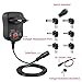 Produktbild Gankmachine 12W AC/DC-Schaltnetzteil-Adapter Transformator-Konverter 6 Stecker 12W für 3V bis 12V Electronics LED-Streifen