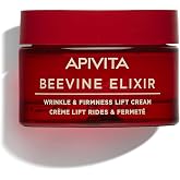 Apivita Beevine Elixir Lift and Firmness Cream - Rich Texture - Anti-Aging Facial Moisturizer with Propolis, Vegetable Collag