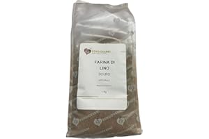BONGIOVANNI FARINE E BONTA' NATURALI Farine de lin foncée 1Kg BIO 1.00 kg