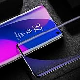Nevarium Samsung Galaxy S10 Ekran Koruyucu Kavisli Cam Tam Kaplayan Polymer Nano
