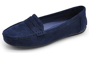 IF Fashion Scarpe Mocassini Slip On Loafers Morbidi Donna con Strass Pietri Camoscio Scamosciato FT245