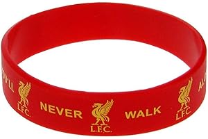 LIVERPOOL F.C. Official LIVERPOOL FC "YNWA" Red Rubber Bracelet