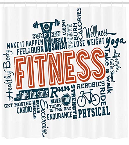 BUZRL Shabby Chic Decor Shower Curtain, Pink Roses with Grey Leaves Bedding Plants Spring Blossoms, Fabric Bathroom Decor Set with Hooks, 60W X 72L Inche Long, Light Pink White Grey