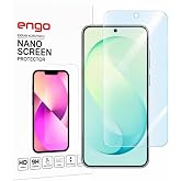 Engo Samsung Galaxy S26 Fe İle Uyumlu Ekran Koruyucu SM-S741B Nano Parlak 9H Kırılmaz Esnek Cam &Ccedil;izilmeye Dayanıklı Şeffaf