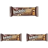 Eti Bidolu Fındık Kremalı Yer Fıstığı Par&ccedil;acıklı Gofret 81 g 3l&uuml; paket