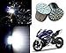 Auto Pearl - Premium Quality High Brightness 22 SMD White LED Bike Front Indicator Bulb Turn Signal Light Set of 2 Pcs. For - Yamaha R25 RS.249.00