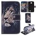 Produktbild Ooboom® LG L90 Hülle Flip PU Leder Schutzhülle Handy Tasche Case Cover Wallet Standfunktion mit Kartenfächer Magnetverschluss für LG L90 - Löwe
