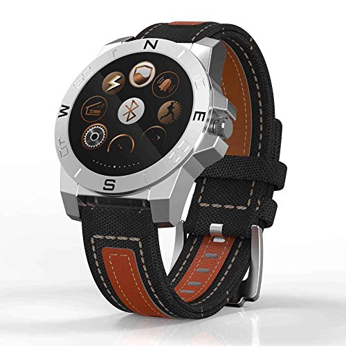 Preisvergleich Produktbild Aktivität Schrittzähler watch,Kompass-wasserdichte Uhr Höhenmesser Barometer Chronograph Outdoor-Uhr,Tragbares Armband Wristband,Armband-Telefon Uhr,Puls-Monitor Handy-Uhr Smartwatch,Bergsteigen / laufen Herren,Schlaf-Tracker Mahnung Anruf Erinnerung mit IOS Android Smartphone,SMS Real-Time geschoben / MP3-Musik-Player,Sport Watch Youngs / Smartphones Bluetooth
