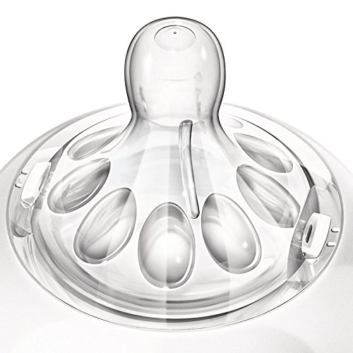 2 x 2 Philips Avent Naturnah-Sauger / Variabler Nahrungsfluss/ SCF655/27/ 3m+/ Anti-Kolik-System/ BPA-frei/ ab dem 3. Monat - 3