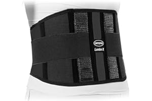 ORTEMA Lumbo-X - Fascia lombare traspirante per punti sportivi ortopedici