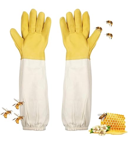 Guanti Apicoltura In Nitrile - Protezione Punture Api Per Uomo E Donna, Facili Da Pulire - Foto 5