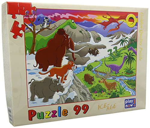 Preisvergleich Produktbild Kindertraume 0670 leonidowitsch Mamut mit Freund Kinder Puzzle (99 – Stück)
