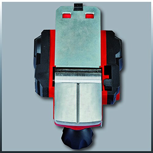 Einhell Elektrohobel TC-PL 750 (750 W, Hobelbreite 82 mm, Spantiefe 2 mm, Falztiefe 10 mm, Falztiefenanschlag, Parallelanschlag, 1x Hartmetall-Hobelmesser) - 4