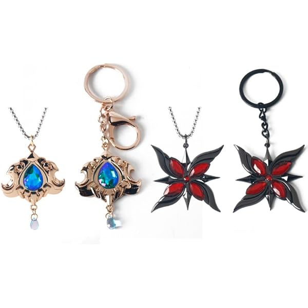 5 Pcs Gen Shin Impact Acrylic Button Badge Game Figure