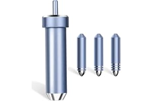 JETCLOUD Kit de transferencia de papel de aluminio, herramienta de transferencia de papel de aluminio portátil de repuesto con 3 cuchillas finas y medianas para Cricut Maker Explore Machines Air Explore Air 2