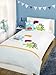Children Kids Cotton Bedding Monster Single Bed Embellished Duvet Quilt Cover Bedding Set