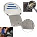SBE Terminator Lice Comb Nit Hair Rid Headlice Superdensity Stainless Steel Metal Teeth Remove Nits Brush 1 pcs RS.499.00
