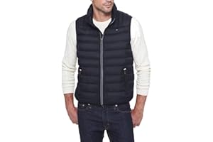 Tommy Hilfiger Men's Lightweight Packable Puffer Vest Jacket (Standard and Big & Tall)