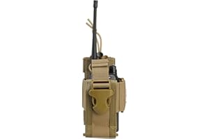 VIPERADE - Custodia Per Borsa Walkie Talkie In Nylon, Radio Pouch Case Regolabile, Caccia Tattica All'Aperto Molle
