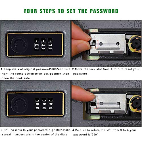 ISIYINER The New English dictionary - Caja fuerte de seguridad con forma de diccionario con texto en ingl s reviews ISIYINER The New English dictionary - Caja fuerte de seguridad con forma de diccionario con texto en ingl s