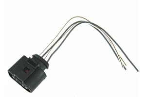 U/K Câble de capteur de pression d'entrée d'air - Câblage - Fiche Pigtail 4 broches - 1J0973704
