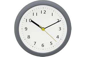 GENERIC Silent Waterproof Bathroom Clock, Shower Clock, Wall Clock, Silent Non Ticking, Suction Cup Wall Clock, Kitchen Clock