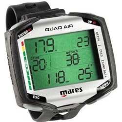 Mares 414169, Ordinateur de Poignet Unisexe - Adulte, Noir/Noir, Taille Unique