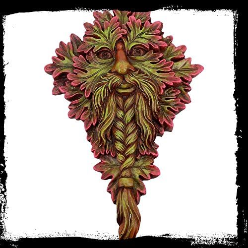 Ascension777 MAN007F Nemesis Now Wall Plaque Tree Spirit: Mabon Wisdom 21.5cm