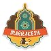 Produktbild 2 x Marrakesch Marokko Vinyl Aufkleber Aufkleber Laptop Reise Gepäck Auto Ipad Schild Fun # 9225 - 10cm/100mm Wide