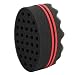 Bluelans® Hair Sponge Brush for Twists, Coils, Curls in Afro-Style Hair