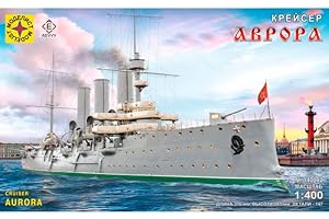 AEVVV Aurora Croiseur soviétique russe Symbole de la Révolution d'Octobre Maquette Kits Échelle 1:400 Instructions de Montage en Russe