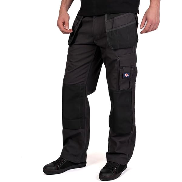 ineepor Joggingbroek voor heren, katoen, thermisch, dikke brede joggingbroek, baggy, warme fleece gevoerd, brede sportbroek, winter, trainingsbroek, met zakken met ritssluiting, antraciet, XL