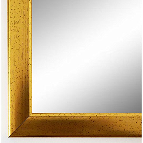 Spiegel Wandspiegel Badspiegel - Hannover 2,4 - Gold - 200 Größen zur Auswahl - handgefertigt - 50 x 60 - AM - Modern, Vintage