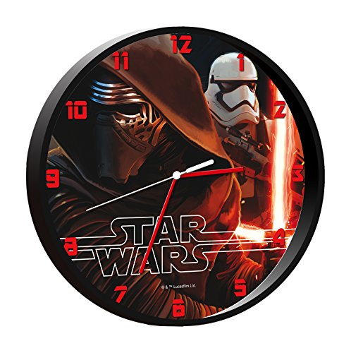 Kids Euroswan - Star Wars SWE7010 Episode VII Wanduhr - Kylo Ren