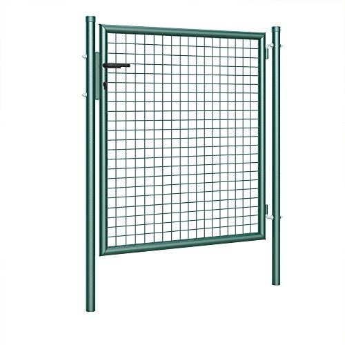 Gartentor Gartentür Tor Hoftor Einfahrtstor Pfosten verzinkt 100x120