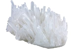 Nupuyai Natürliche Bergkristall Druse Rohstein Unregelmäßig Kristall Cluster Drusenstück Reiki Heilstein Dekoration