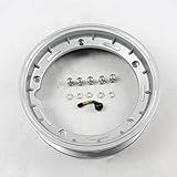 - Adaptarse a los modelos: Italia Piaggio VESPA PX LML T5 px125 150 200 T5 ET3 y otro anillo de neumático de aleación de aluminio modificado V antiguo.
