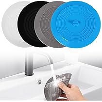 2 Stück Universal Abflussstöpsel Aus Silikon - Für Waschbecken, Badewanne & Dusche