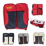 Wickeltasche – 3 in 1 Baby Reisen Windel bett – Hohe Qualität Multifunktionale Faltbare Babytragetasche Tasche - 8