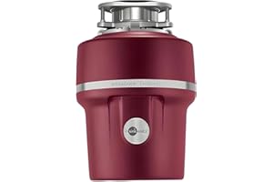 InSinkErator Entsorgungssystem für Lebensmittelabfälle, rostfreier Stahl, Rot, 31.1 x 22 x 31.1 cm, 7831A-ISE