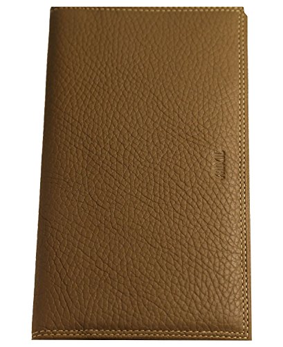Preisvergleich Produktbild chéquier Leder Schlüsselanhänger Maulwurf-Kartenhalter / Geldkassetten, genarbtes Leder-Eingabestift