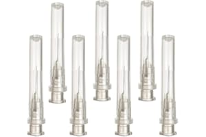 KBM K 100 tubi di erogazione in acciaio inox 27G x 1/2" (13mm), confezionati singolarmente, per industria, laboratori scientifici, casa, hobby, olio liquido, colla, ricariche