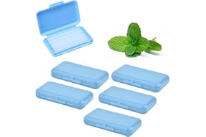 Angzhili 5 Boxes Orthodontic Wax, Relief Wax for Dental Brace Wearer and Patients for Oral Care (Mint Scent)