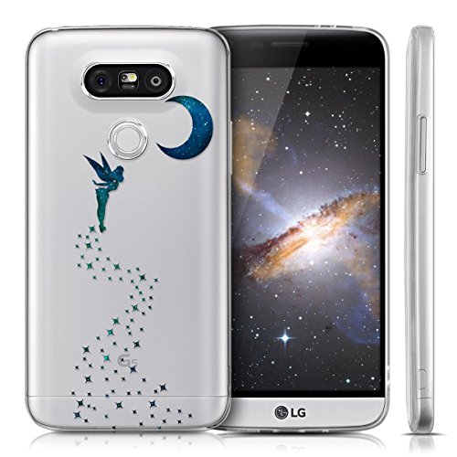 kwmobile Funda para LG G5 G5 SE - Carcasa Protectora de TPU con dise o de Hada en Azul Oscuro petr leo Transparente reviews kwmobile Funda para LG G5 G5 SE - Carcasa Protectora de TPU con dise o de Hada en Azul Oscuro petr leo Transparente