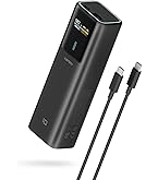 Trozk FULU Power Bank 10000 MAh 20W A Forma Di Zucca - Caricabatterie Portatile Con Cavo USB-C Retrattile Integrato Da 60cm - Bianco