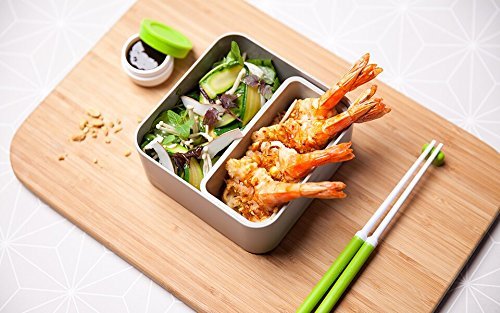 Monbento MB Square grau – Die quadratische Bento-Box - 3