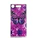 Produktbild Anlike Xperia XZ1 Hülle, Sony Xperia XZ1 Hülle, Sony Xperia XZ1 (5,2 Zoll) Handy Hülle [Bunte Muster Design] Schutzhülle Etui Bumper für Sony Xperia XZ1 (5,2 Zoll) - Schmetterling